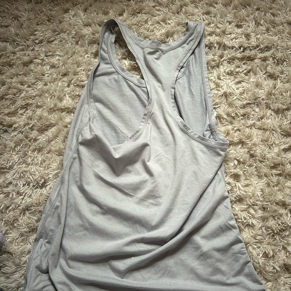 Vuori Light Gray Racerback Tank - Picture 3 of 3